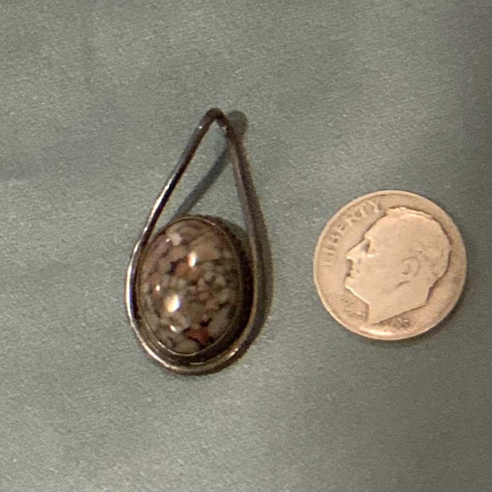 Artisan Pendant ~ Sterling Silver & Jasper